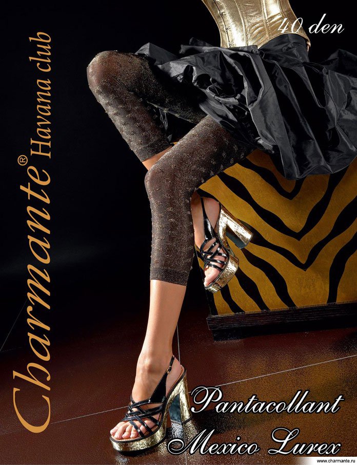 Леггинсы женские MEXICO pantacollant lurex 40