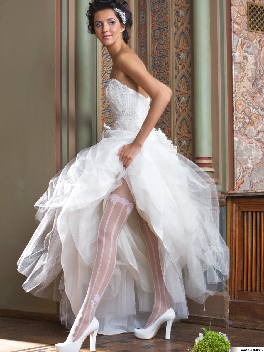 Bride pantyhose