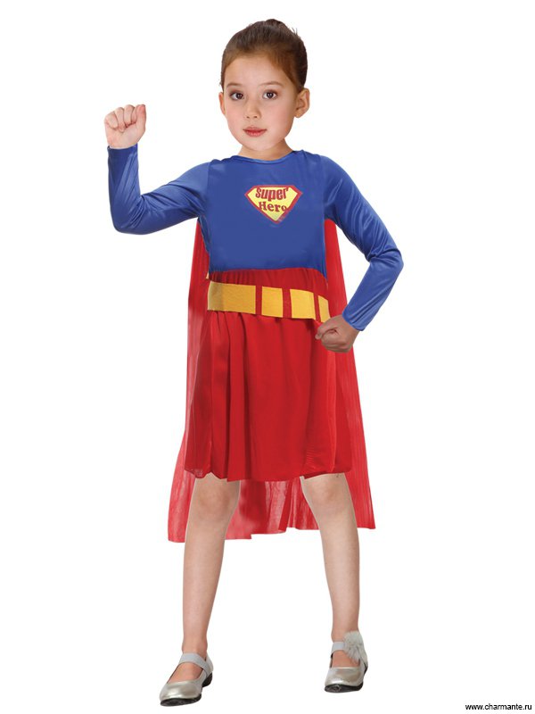 Костюм карнавальный для девочек (Суперменша) GCH-1155
