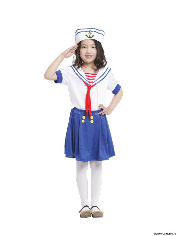 Как сшить карнавальный костюм морячки для девочки?