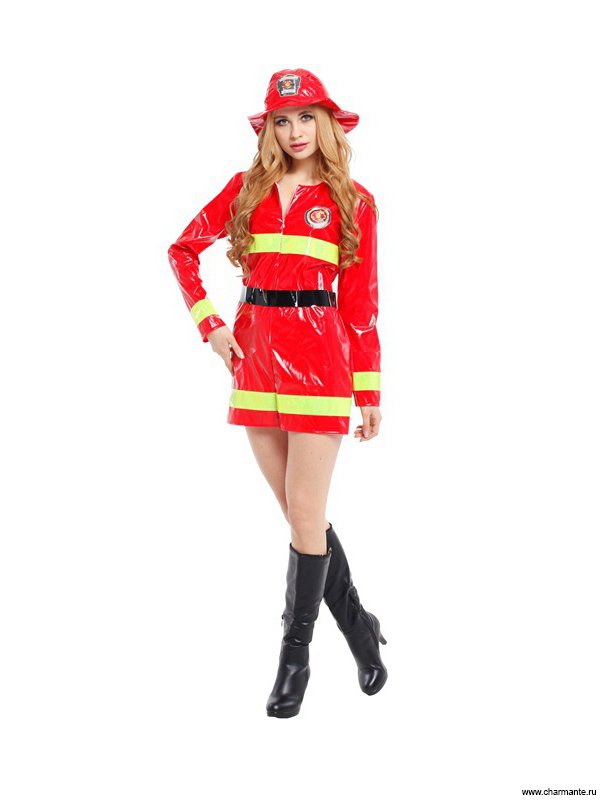 Костюм карнавальный для женщин (Пожарная) WCH-1180